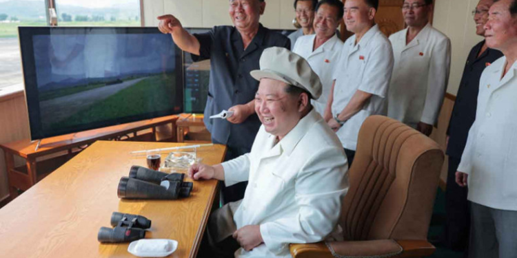 North Korean leader emphasises importance of strengthening naval power